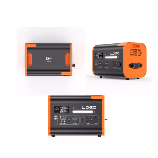 2200W AC/DC 인버터 실외 전원 공급 장치를 갖춘 휴대용 비상 발전소