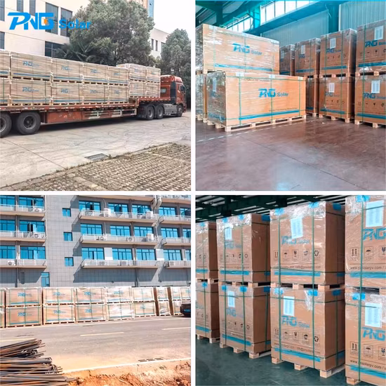 PNG 태양광 패널 535W 태양광 패널 540W 545W 550W PV 모듈 182mm 하프 셀