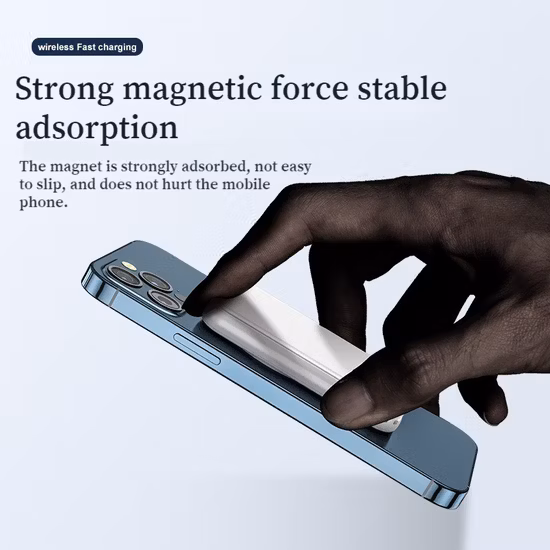 5000mAh 미니 USB Type-C 2.1A 휴대용 슬림 파워 뱅크(무선 고속 충전 포함)